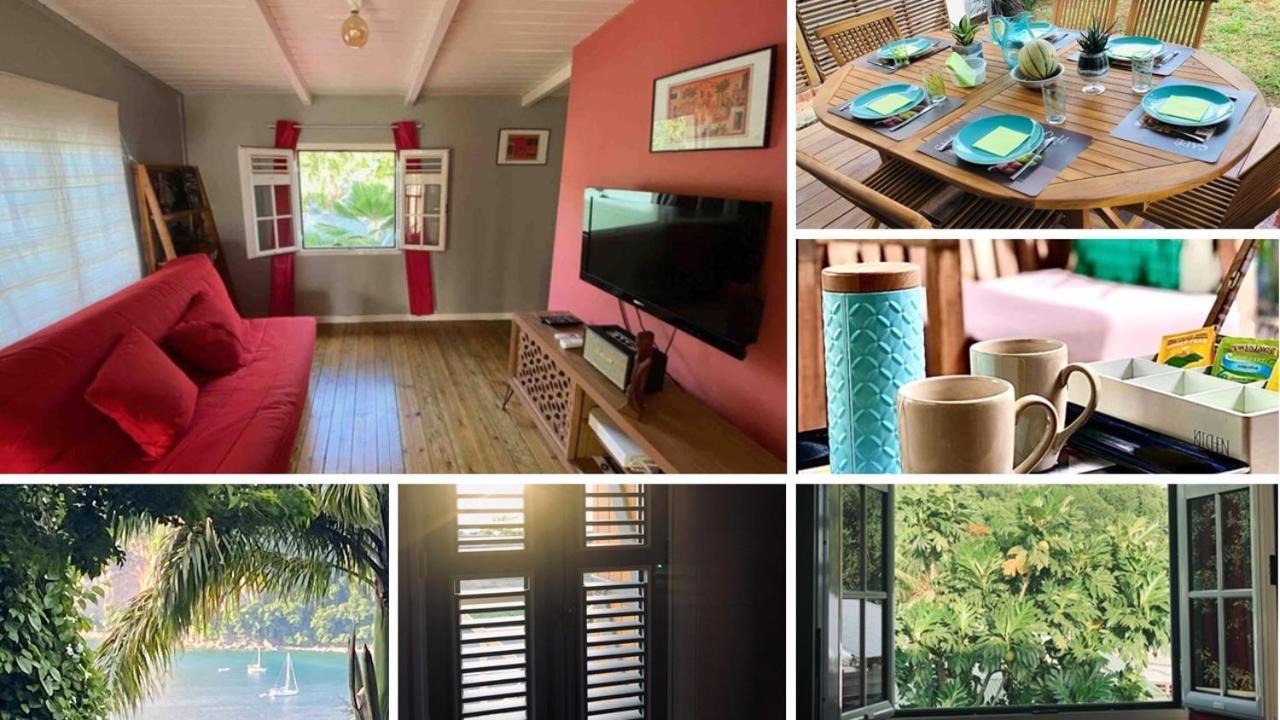 Habitation Baliache - Maison Creole Avec Jardin Privatif, Plage A 200M เดเอ ภายนอก รูปภาพ